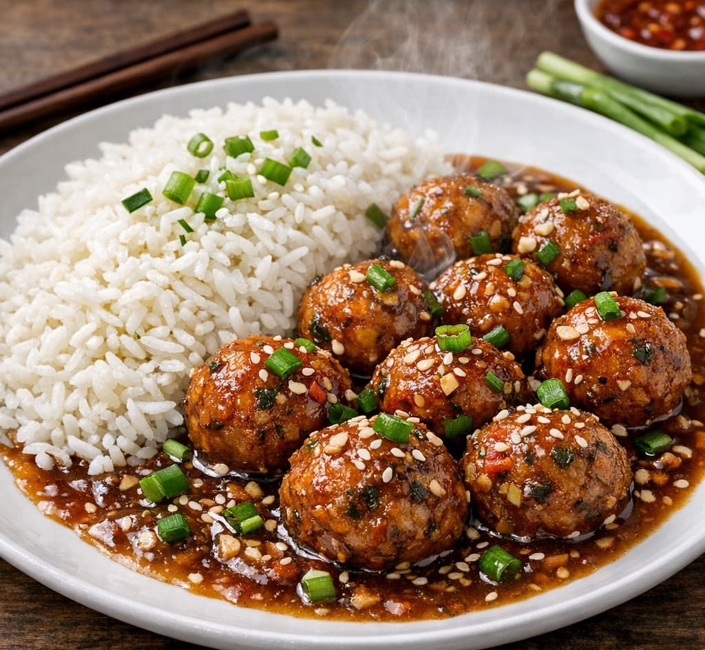 Manchurian With Rice