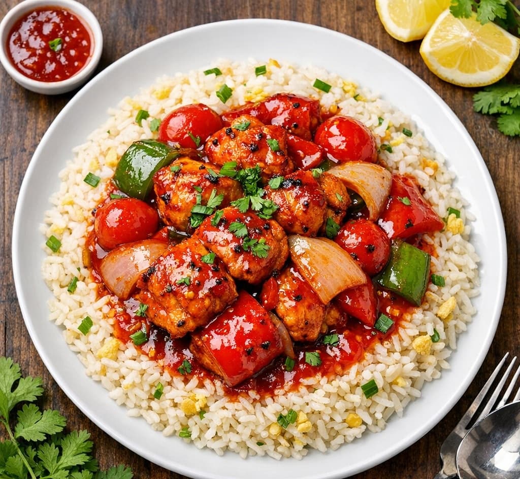 Shashlick With Rice